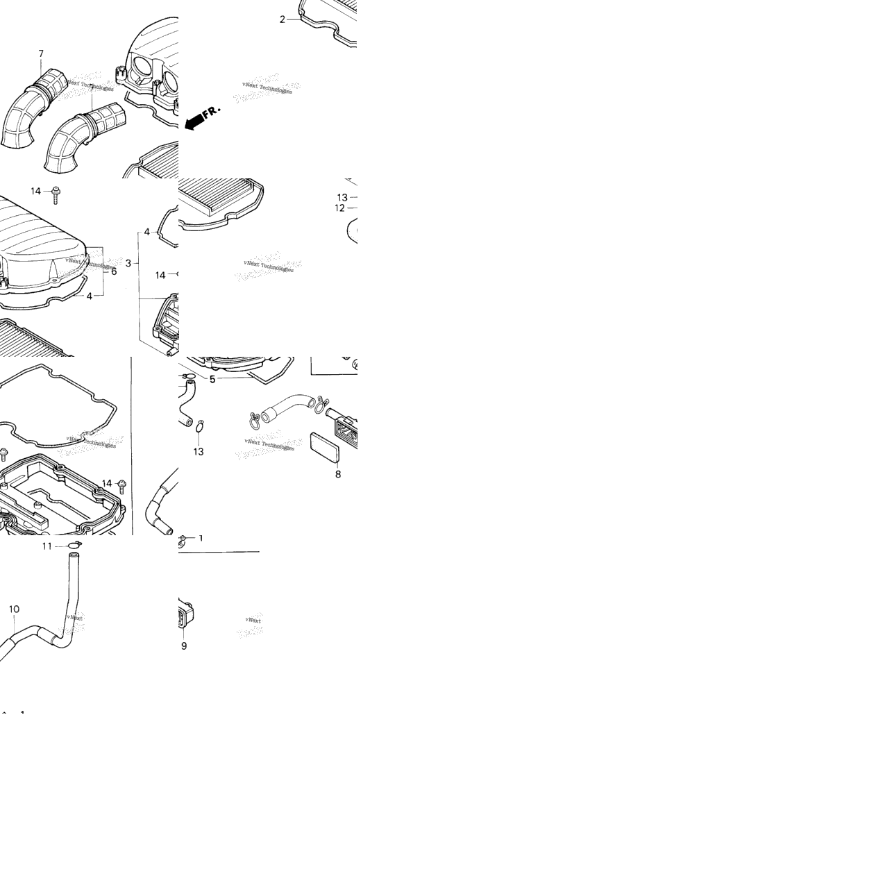 F2 Air Cleaner 91-94