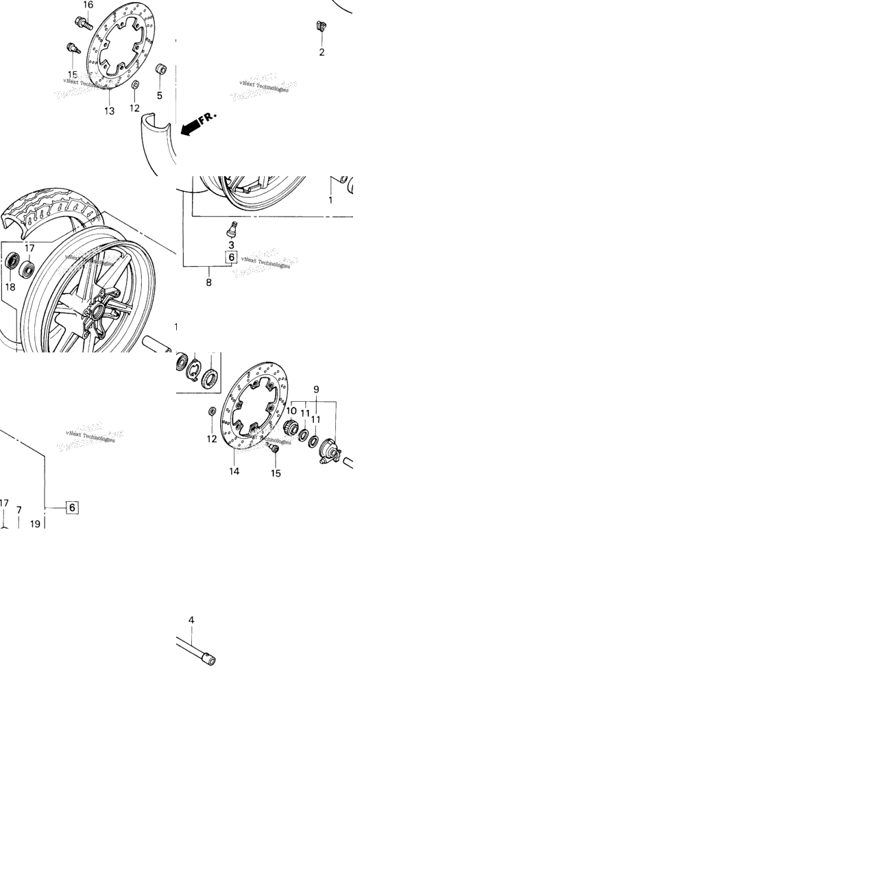 F2 Front Wheel 91-94