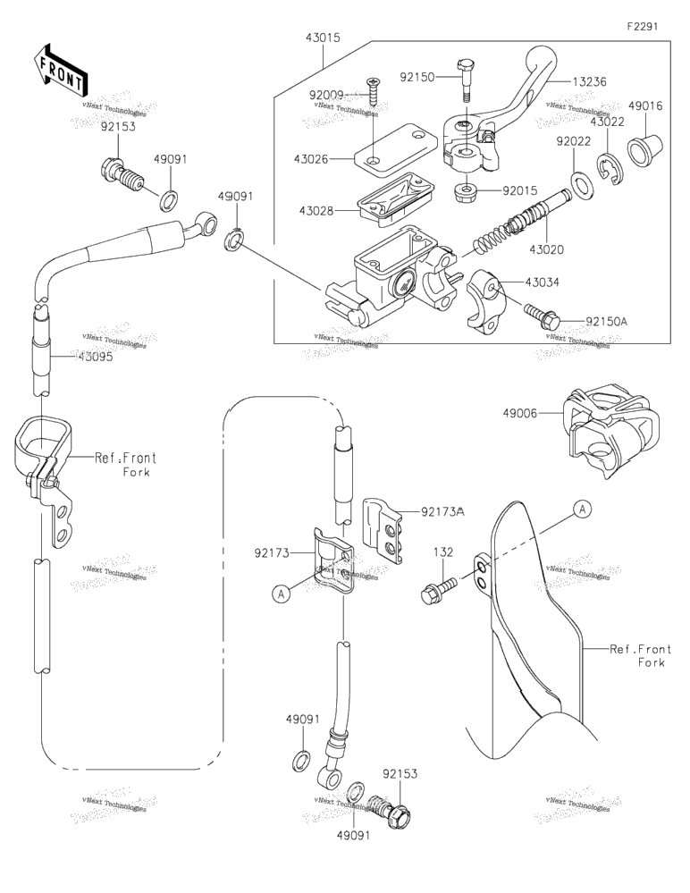 Front Master Cylinder