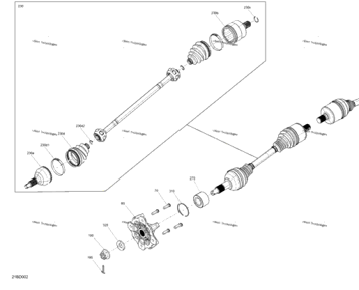 Drive - Rear - Common Parts