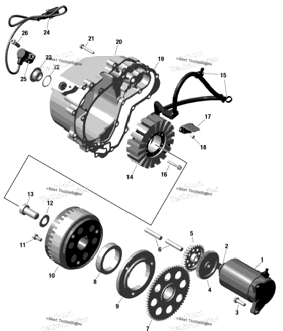 Rotax - Magneto And Electric Starter