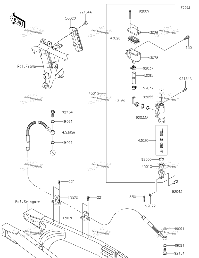 Rear Master Cylinder