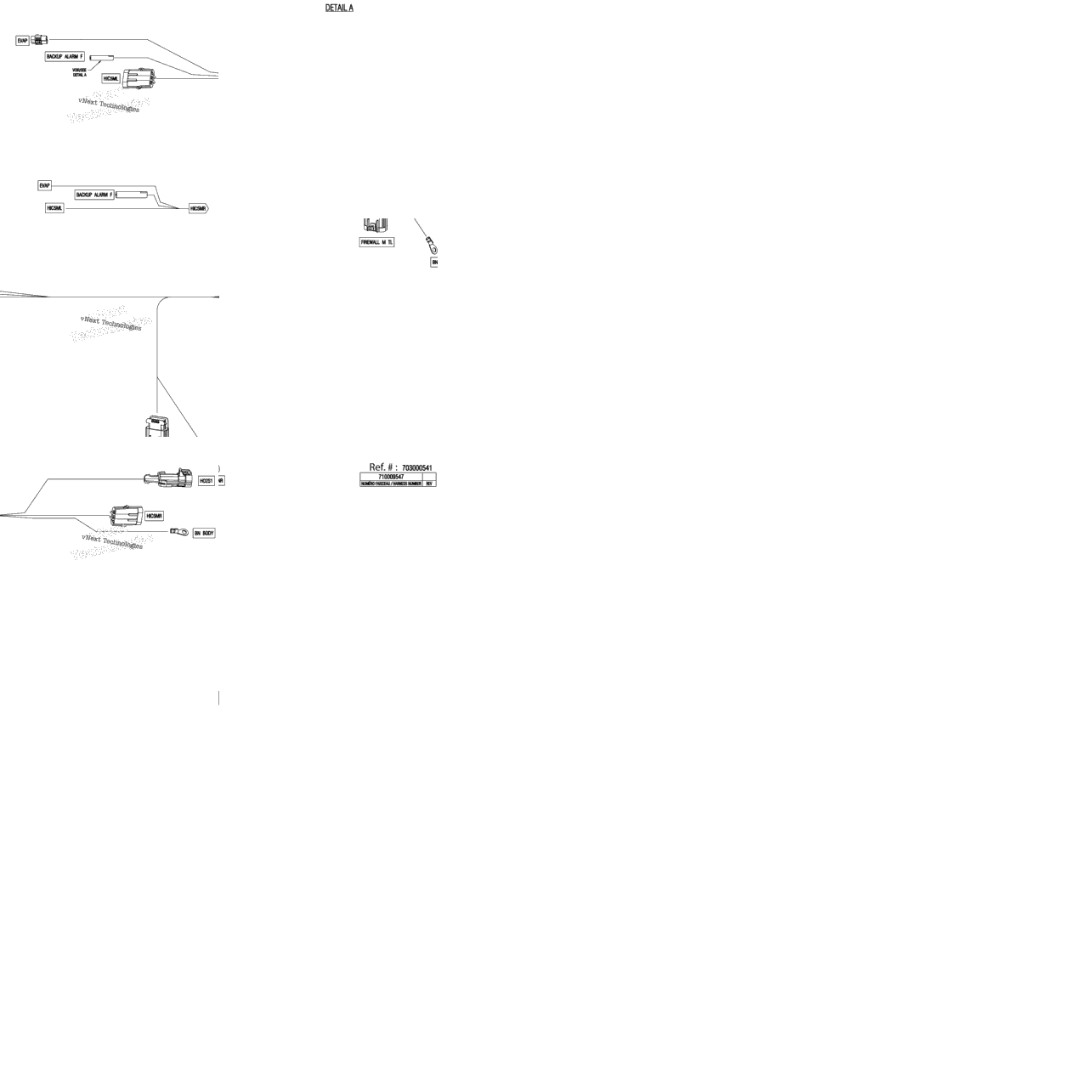 Electric - Junction Wiring Harness - 710009547