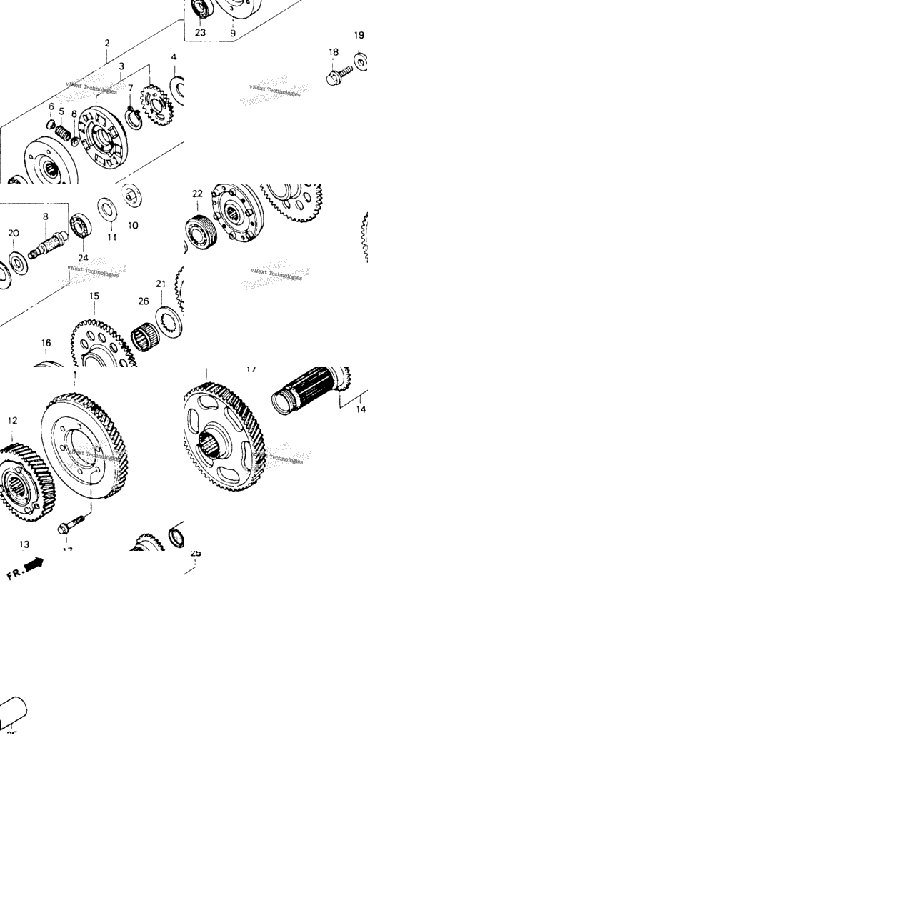 Primary Drive Gear
