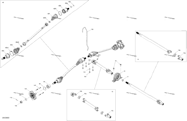 Drive - Front - Common Parts
