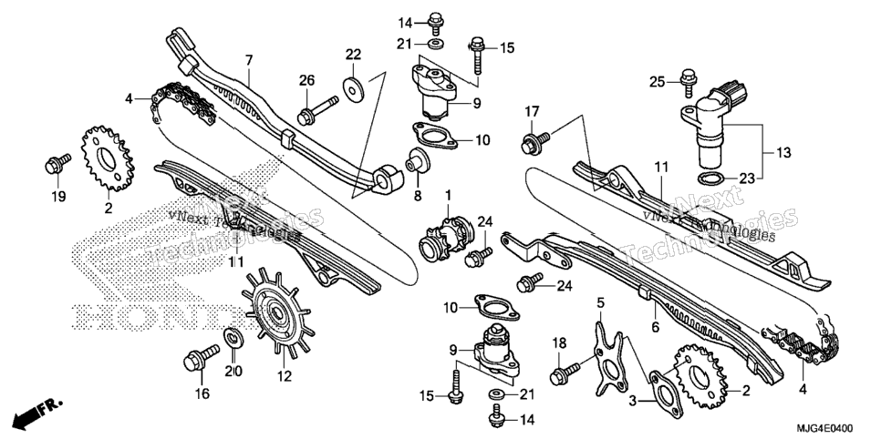 Cam Chain + Tensioner