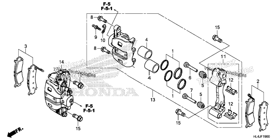 Front Brake Caliper