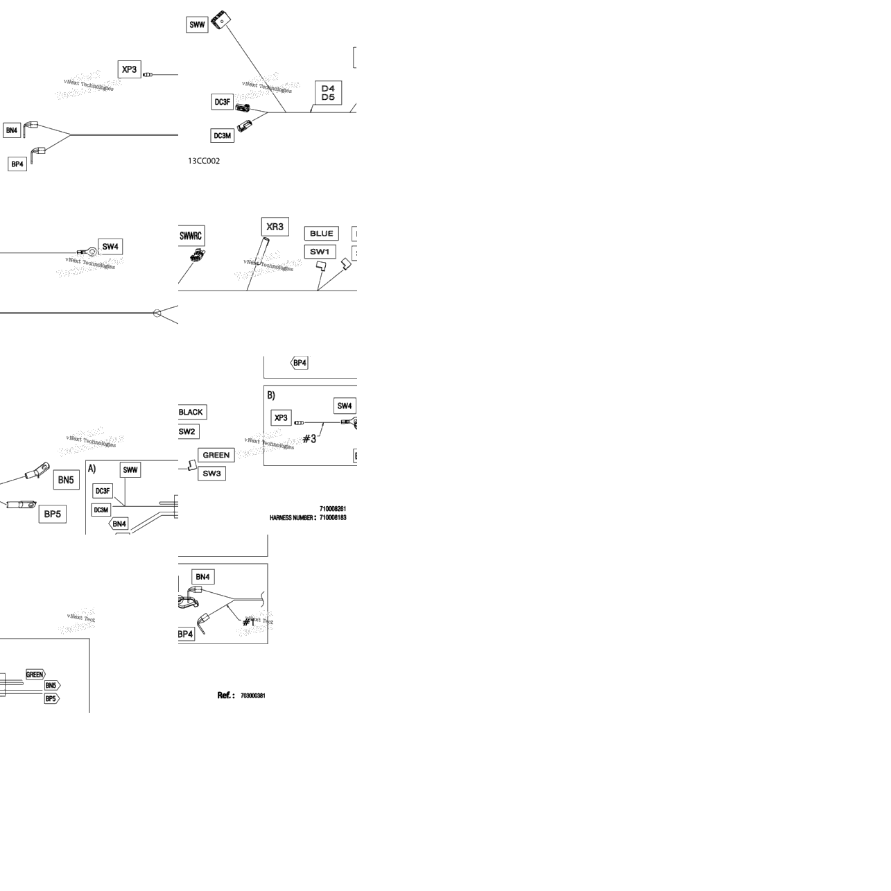 Electric - Winch Wiring Harness - 710008183