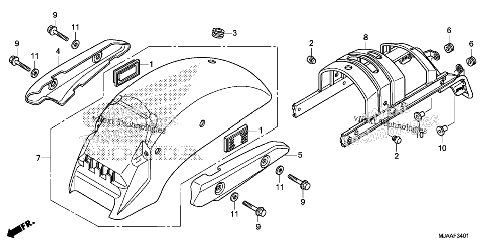 Rear Fender (2)