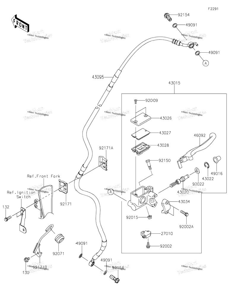 Front Master Cylinder