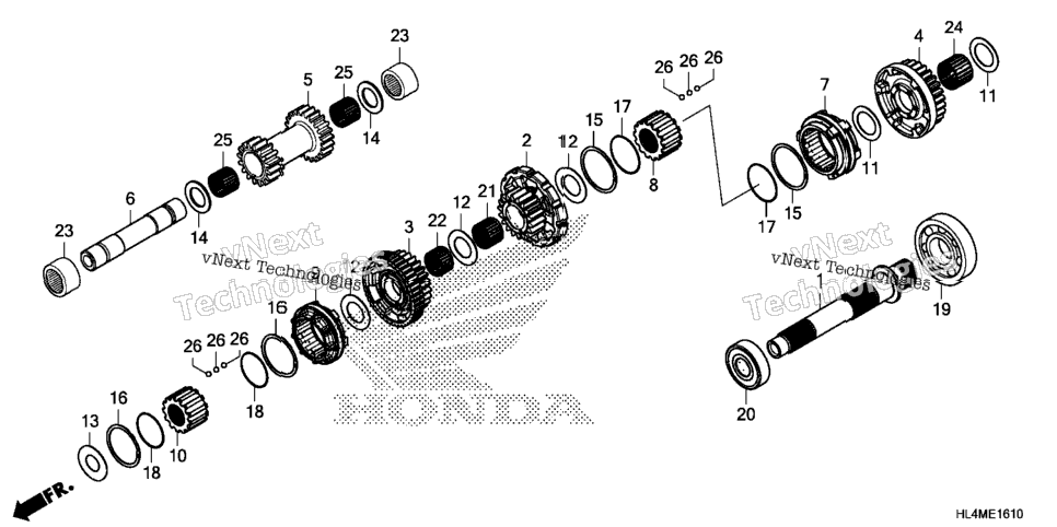 Final Drive Shaft