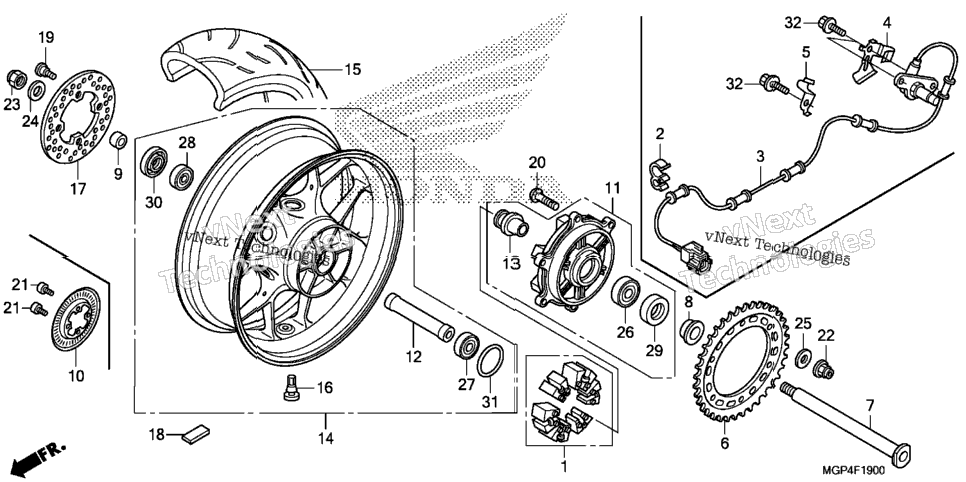 Rear Wheel