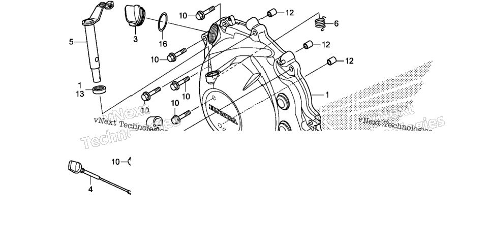 Right Crankcase Cover