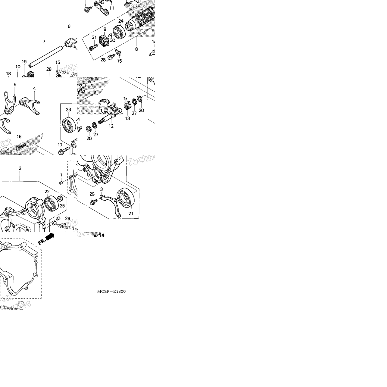 Gearshift Drum