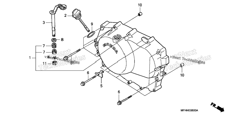 Right Crankcase Cover