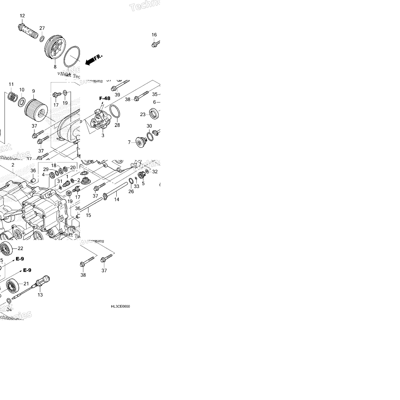 Front Crankcase Cover