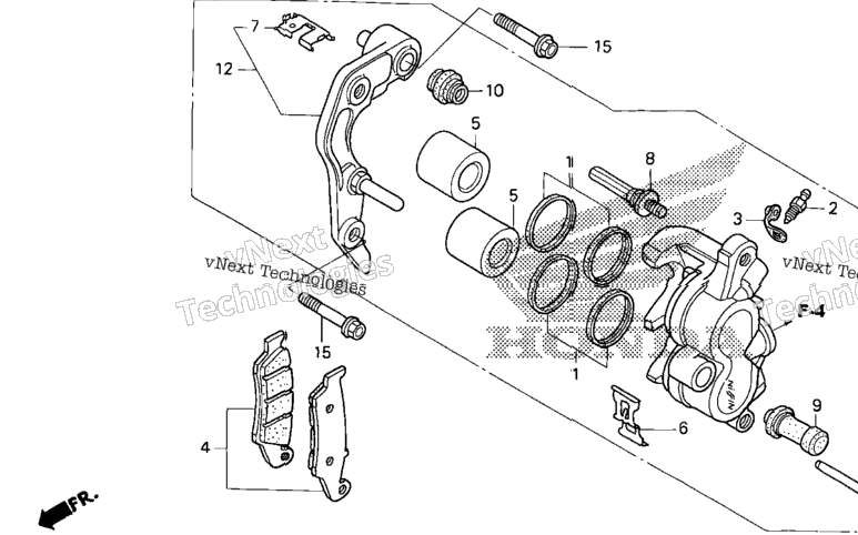 Front Brake Caliper