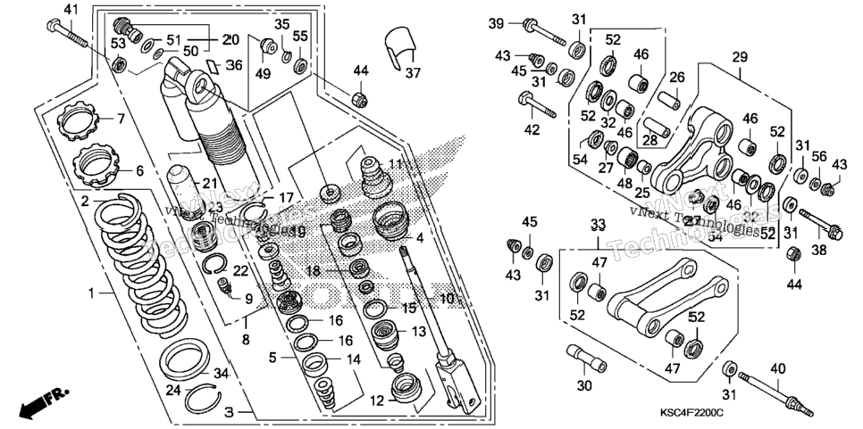 Rear Shock Absorber