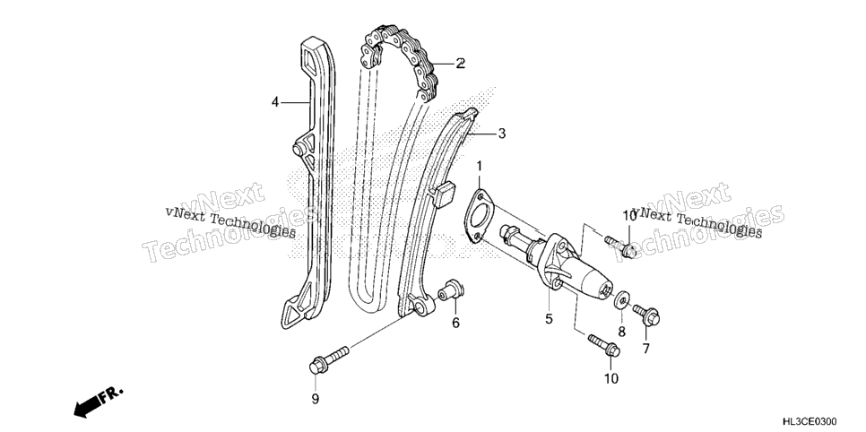 Cam Chain@Tensioner
