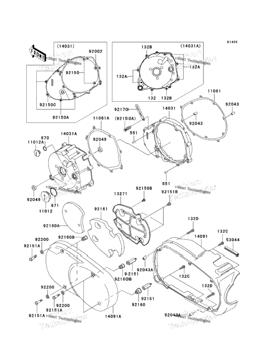Left Engine Cover(S)