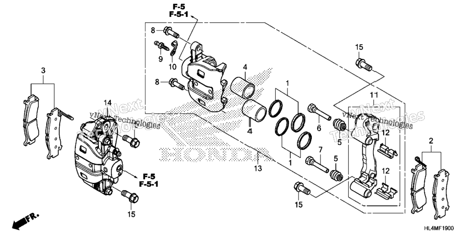 Front Brake Caliper