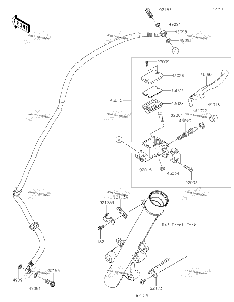 Front Master Cylinder