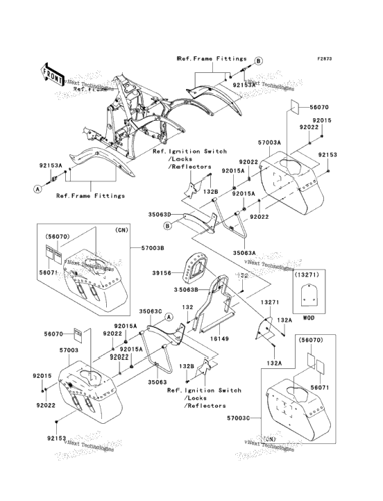 Saddlebags (D6f-D9f)