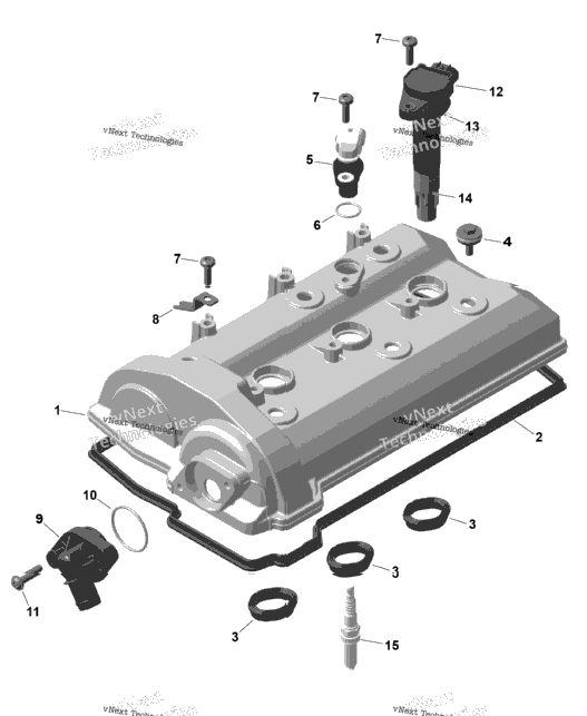 Rotax - Valve Cover
