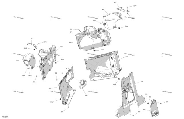 Cab Interior - Firewall