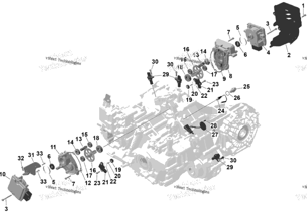 Rotax - Gearbox Servo Motors