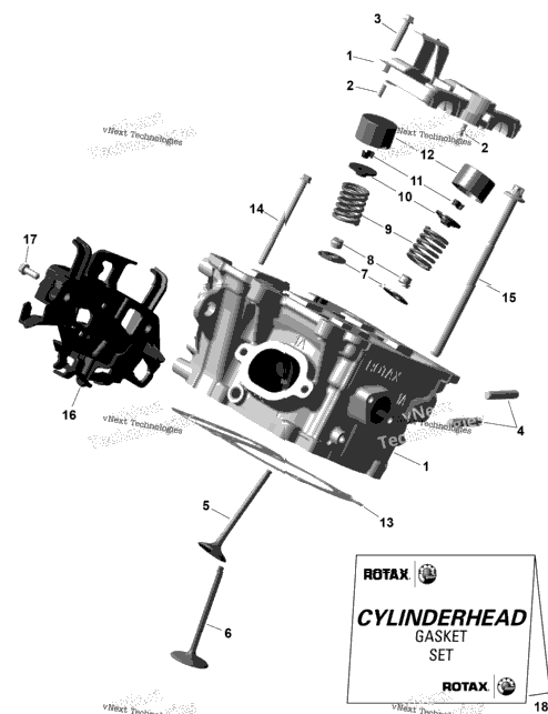 Rotax - Cylinder Head
