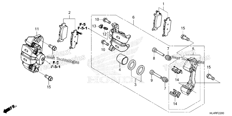 Rear Brake Caliper