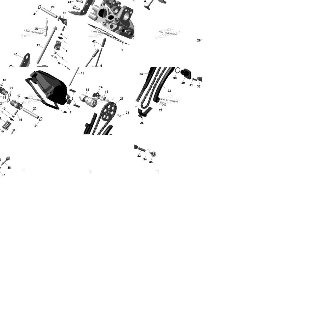 Rotax - Rear Cylinder Head
