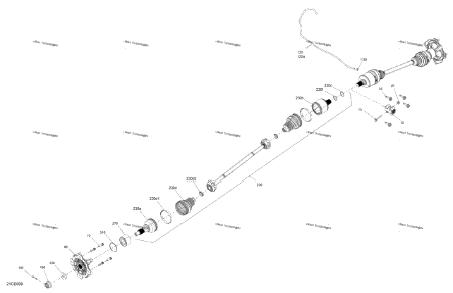 Drive - Rear - Common Parts