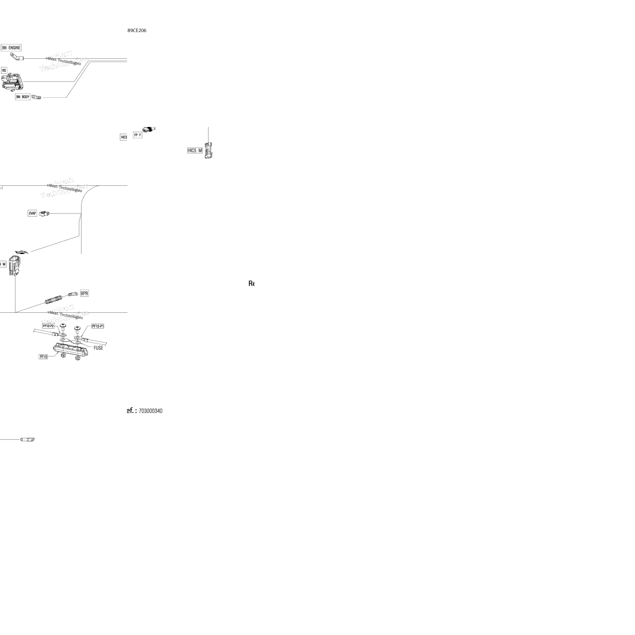 Electric - Voltage Regulator Wiring - 710007425