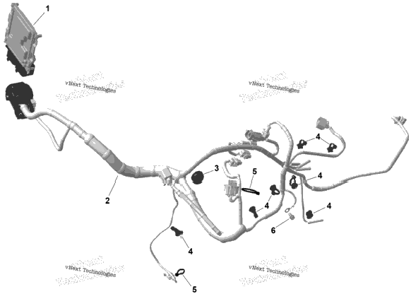 Rotax - Engine Harness And Electronic Module