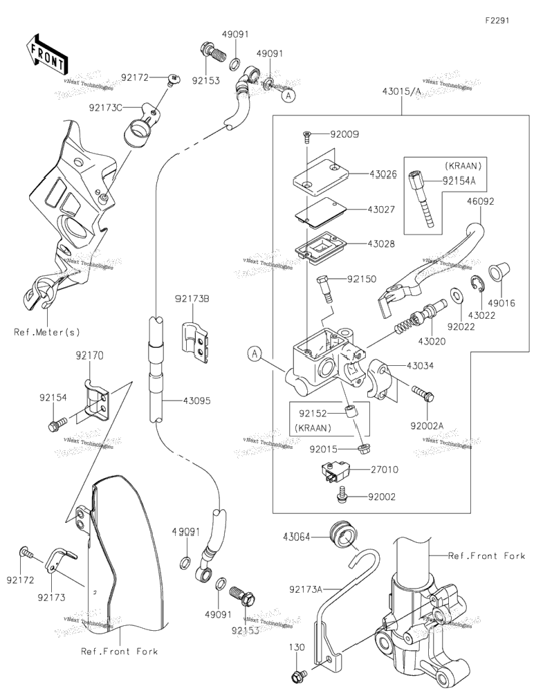 Front Master Cylinder