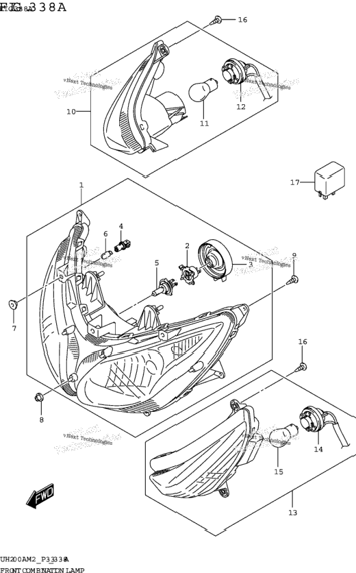 Front Combination Lamp