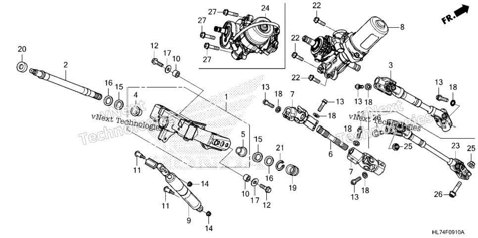 Steering Shaft@Steering Column