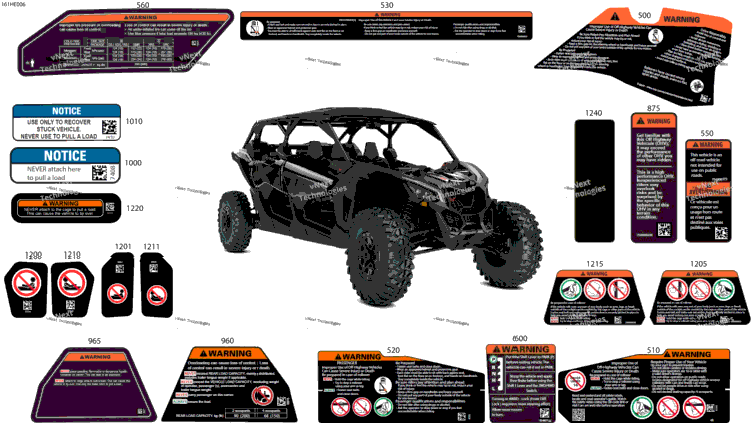 Body - Warning Decals