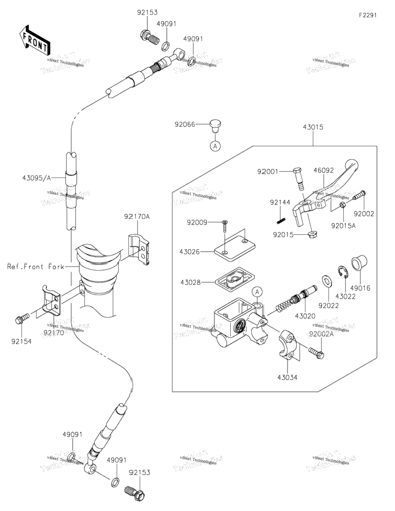 Front Master Cylinder
