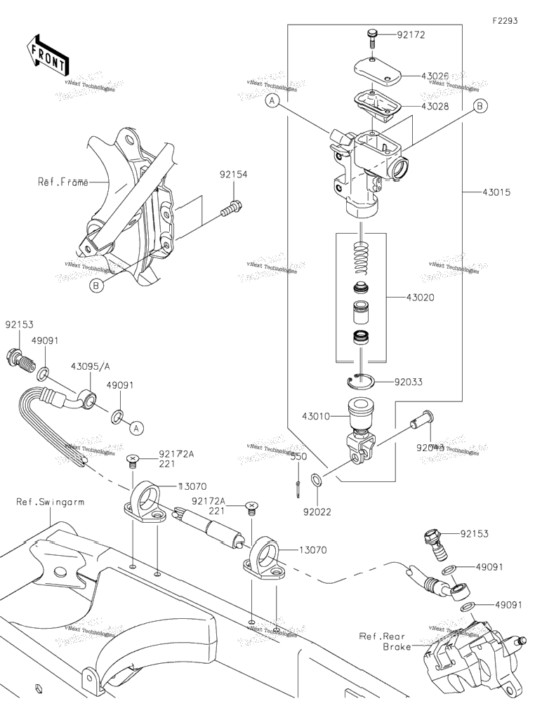 Rear Master Cylinder