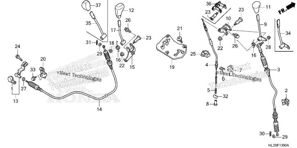 Shift Lever@Select Lever