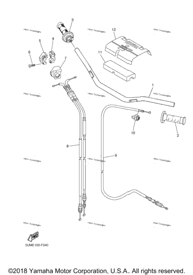 Steering Handle Cable