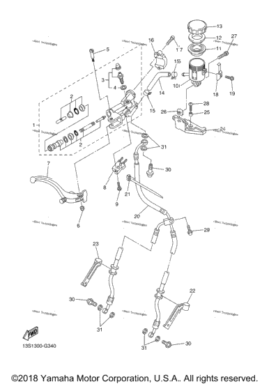 Front Master Cylinder