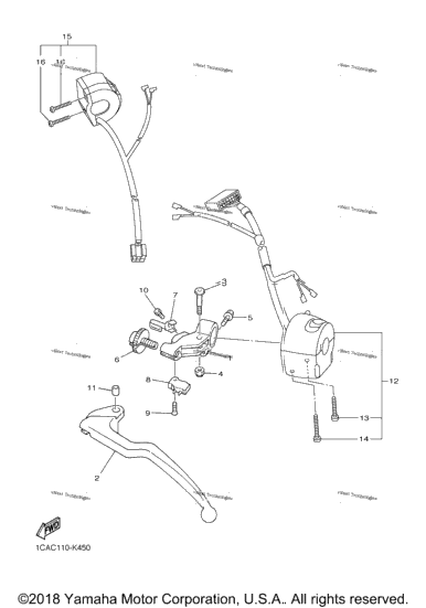 Handle Switch Lever