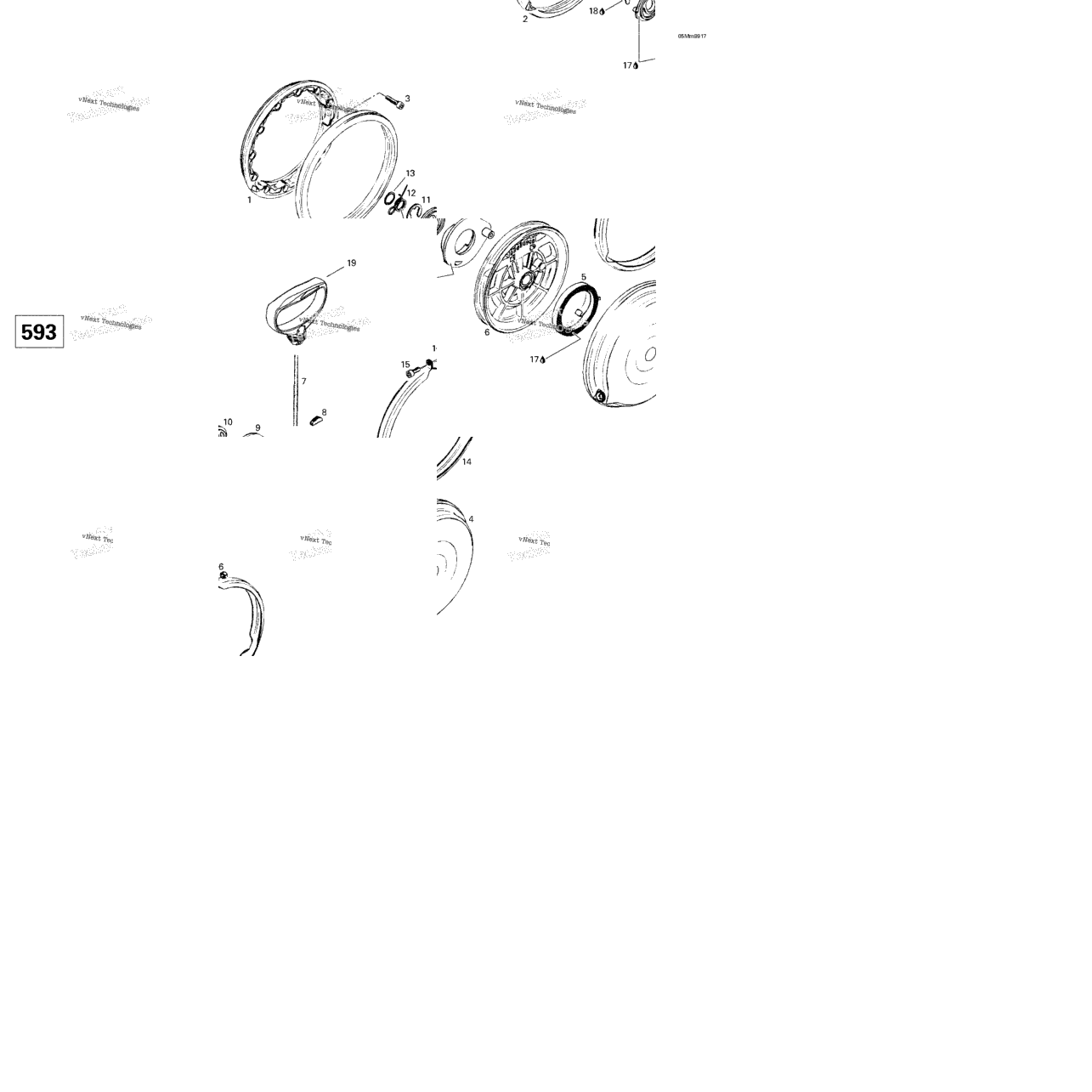 Rewind Starter (593)