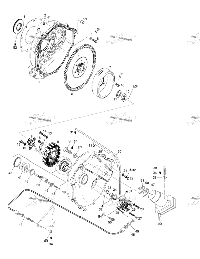 Magneto, Oil Pump