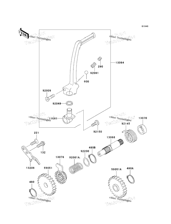 Kickstarter Mechanism