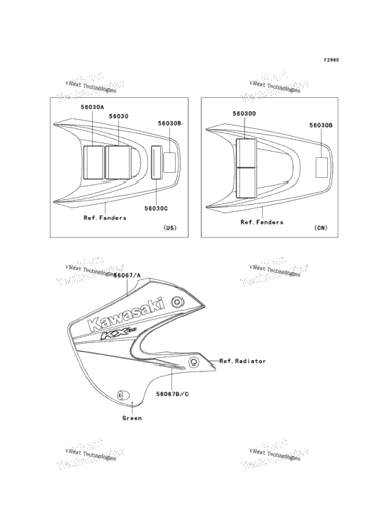 Labels (Green)(A6f)
